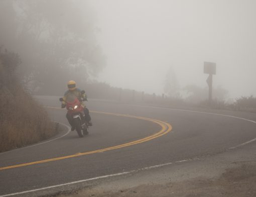 pilotar no inverno